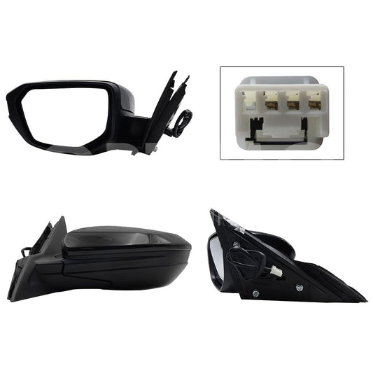 HONDA CIVIC COUPE/SEDAN 2016 2017 2018 2019 2020 2021 ESPEJO IZQ ELECT NEGRO P/PINTAR (3PINES) 2-4PTAS