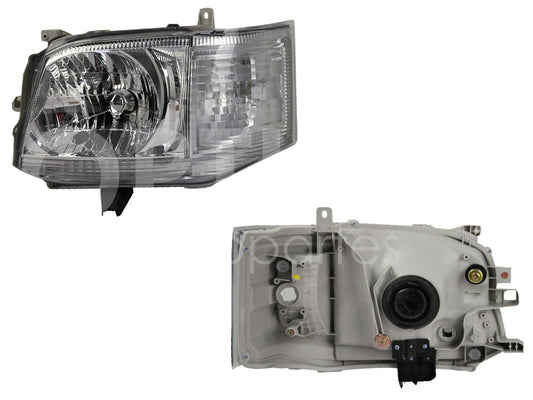 Faro Izquierdo Compatible con HIACE 2011 2012 2013 F/CROMADO