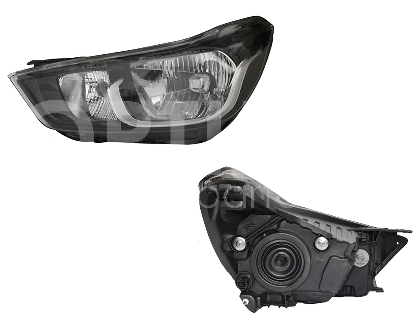 Faro Izquierdo Compatible con SPARK NG 2016 2017 2018 F/CROMADO (NUEVA LINEA)