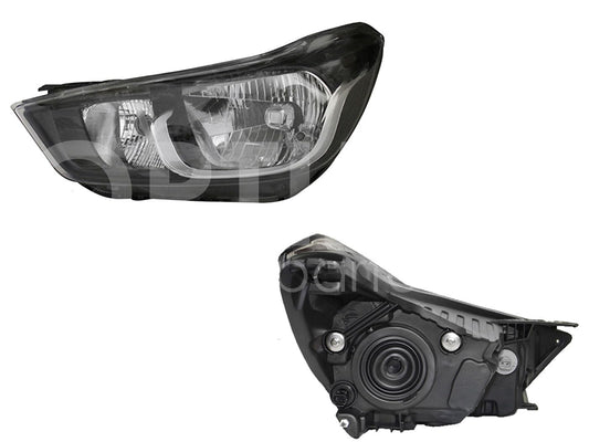 Faro Izquierdo Compatible con SPARK NG 2016 2017 2018 F/CROMADO (NUEVA LINEA)