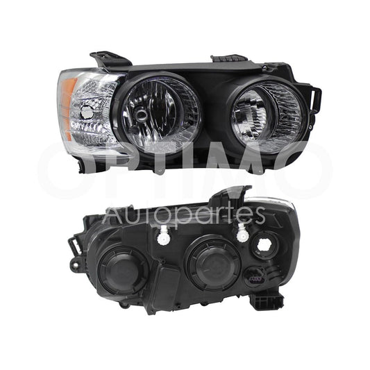 Faro Derecho Compatible con SONIC 2012 2013 2014 2015 2016 F/CROMADO C/MICA AMBAR S/ARILLO CROMO 3PIN (VERSION LS-LT)