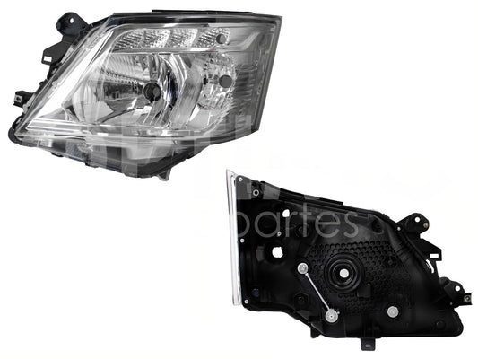 Faro Izquierdo Compatible con NV-350 2019 2020 2021 2022 2023 2024 2025 F/CROMADO S/MOTOR