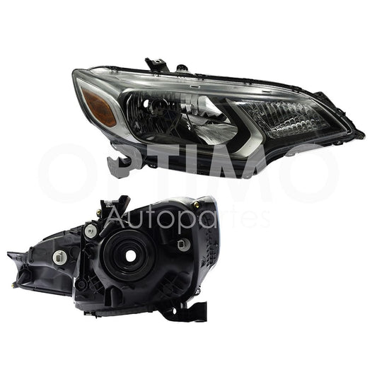 HONDA FIT 2015 2016 2017 FARO DER F/NEGRO C/MICA AMBAR