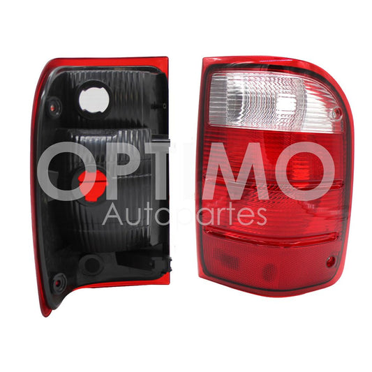 2001 - 2004  FORD RANGER CALAVERA DER S/ARNES (BLANCO/ROJO/ROJO)