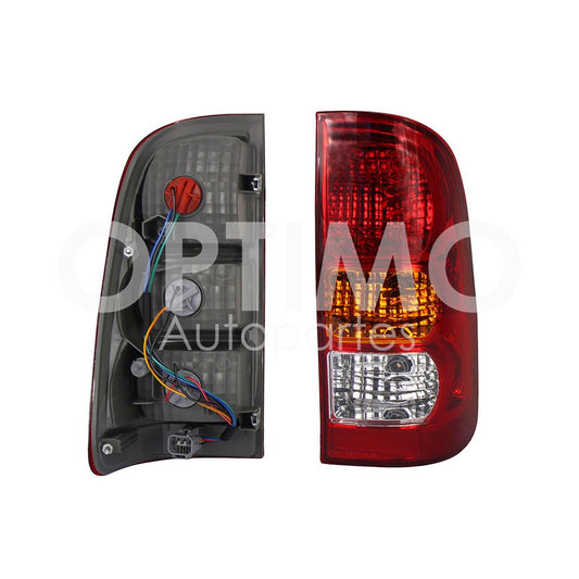 2006 - 2011  TOYOTA HILUX CALAVERA DER C/ARNES (ROJO/AMBAR/BLANCO)