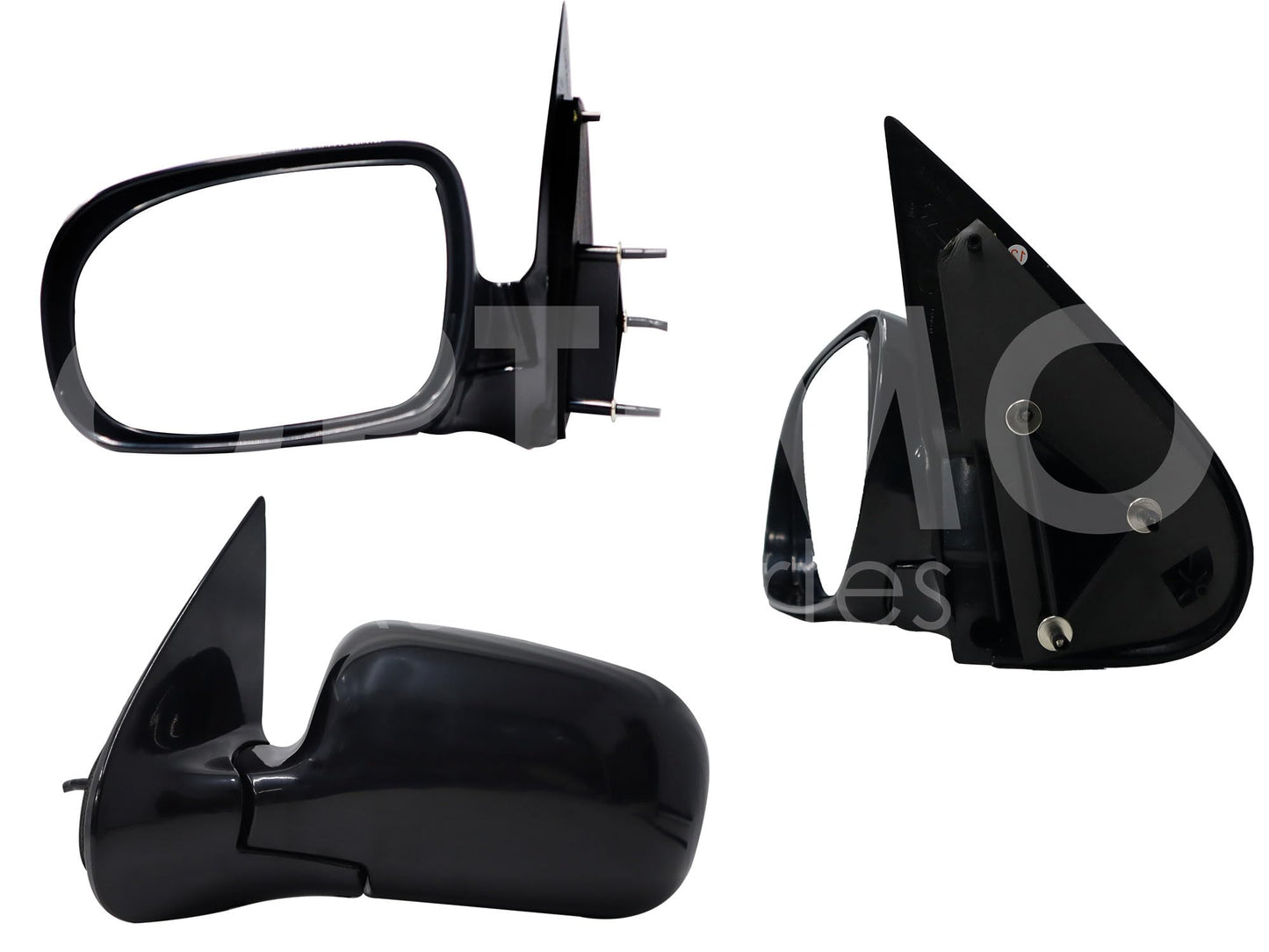 CHEVROLET VENTURE 1997 1998 1999 2000 2001 2002 2003 2004 2005 ESPEJO IZQ MANUAL NEGRO P/PINTAR