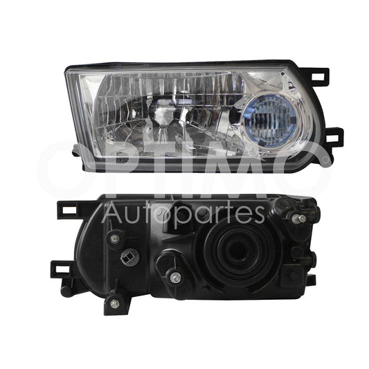 Faro Derecho Compatible con TS-III 2005 2006 2007 2008 2009 2010 2011 2012 2013 2014 2015 2016 2017 F/CROMADO C/OJO AZUL