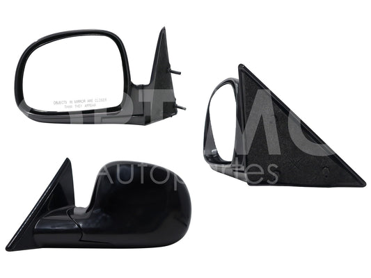CHEVROLET S-10 1995 1996 1997 ESPEJO IZQ MANUAL NEGRO P/PINTAR (BLAZER/SONOMA/BRAVADA)