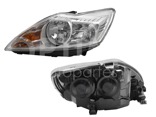 Faro Izquierdo Compatible con FOCUS 2009 2010 2011 F/CROMADO