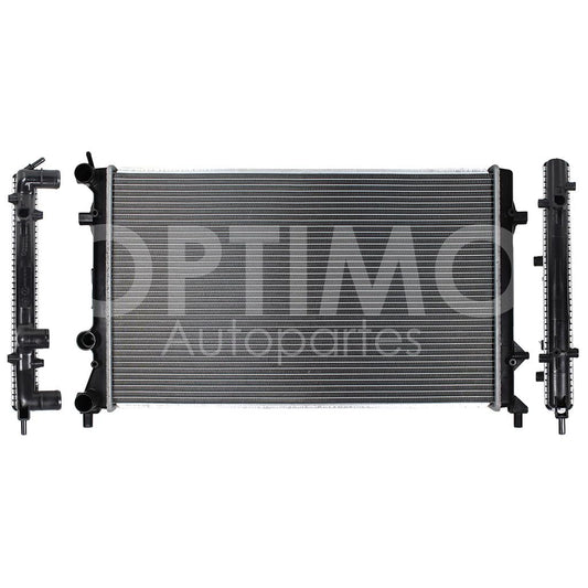 VOLKSWAGEN JETTA A6 BICENTENARIO 2.5L 2010 2011 2012 2013 2014 2015 2016 2017 2018 RADIADOR AGUA C/S AIRE STD/AUT 650*400*20MM (BEETLE 2.5L 12-19) T/SOLDADO