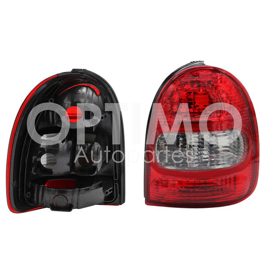 2001 - 2003  CHEVROLET CHEVY 3PTAS CALAVERA DER S/ARNES (POP/JOY) (ROJO/BLANCO)