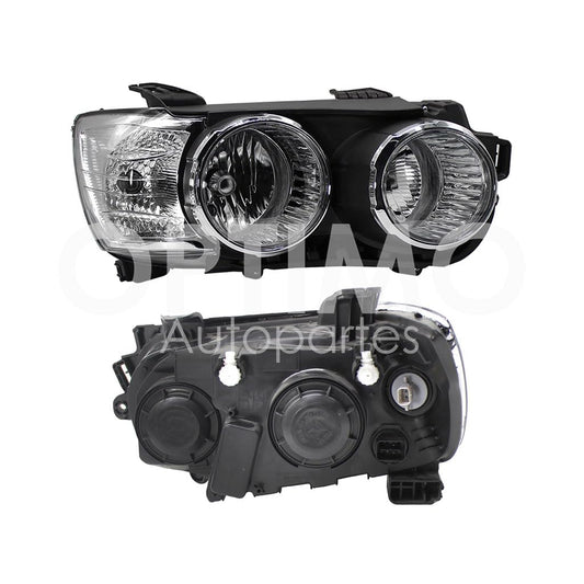 Faro Derecho Compatible con SONIC 2012 2013 2014 2015 2016 F/CROMADO S/MICA C/ARILLO CROMO 5PIN (VERSION LTZ)