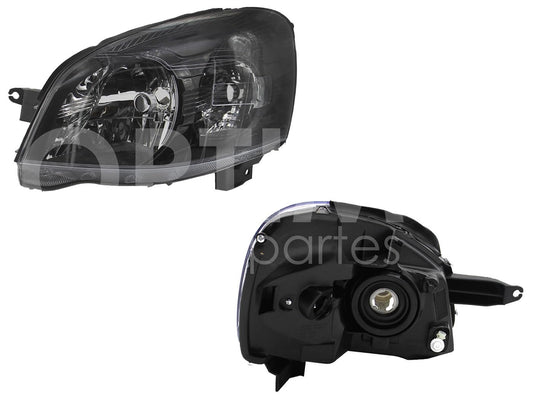 2009 - 2012  CHEVROLET CHEVY C-3 FARO IZQ F/NEGRO (EDICION ESPECIAL) 3-4-5PTAS