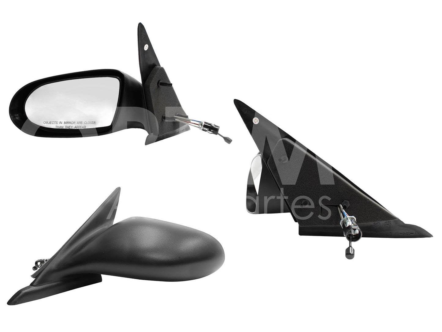 CHRYSLER / DODGE NEON 1995 1996 1997 1998 1999 ESPEJO IZQ MANUAL NEGRO POROSO C/CONTROL