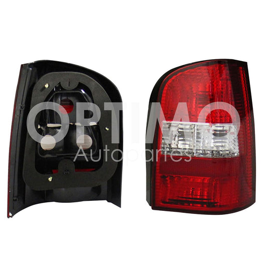 2000 - 2003  VOLKSWAGEN POINTER VAGONETA CALAVERA DER S/ARNES CLARA (ROJO/BLANCO)