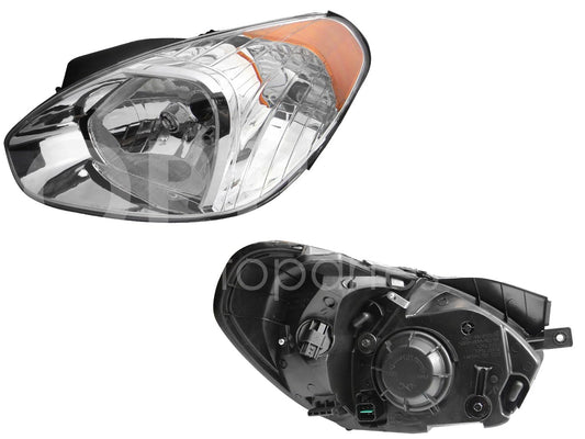 Faro Izquierdo Compatible con ATTITUDE 2006 2007 2008 2009 2010 2011 F/CROMADO C/MICA AMBAR