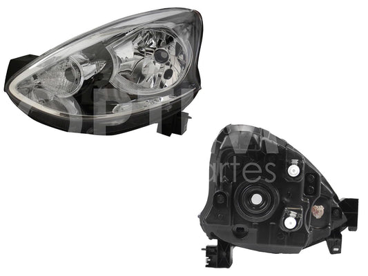 2014 - 2020  NISSAN MARCH FARO IZQ F/CROMADO S/MOTOR