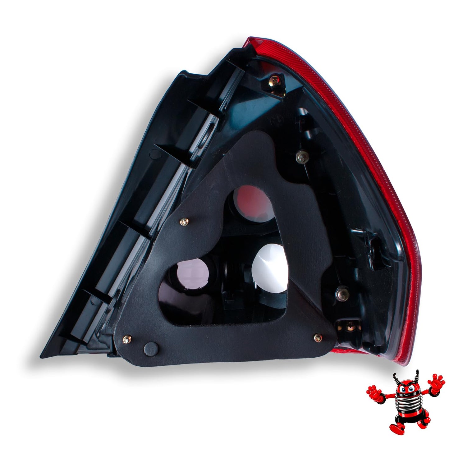 Calavera Izquierda compatible con Tiida Sedan 2006 2007 2008 2009 2010 2011 2012 2013 2014 2015 2016 2017 | Sin Arnes | 4 Puertas | Rojo Blanco