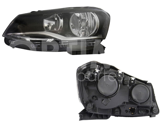 Faro Izquierdo Compatible con GOL 2013 2014 2015 2016 F/NEGRO DOBLE AS (SAVEIRO 14-16) (SEDAN/H-BACK)