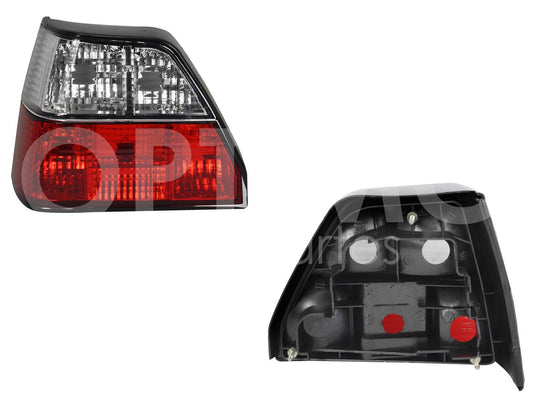 1987 - 1992  VOLKSWAGEN GOLF A2 CALAVERA IZQ S/ARNES LISO (BLANCO/ROJO)