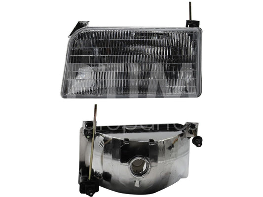 1992 - 1996  FORD F-150 FARO IZQ C/AJUSTES (F-250/F-350)