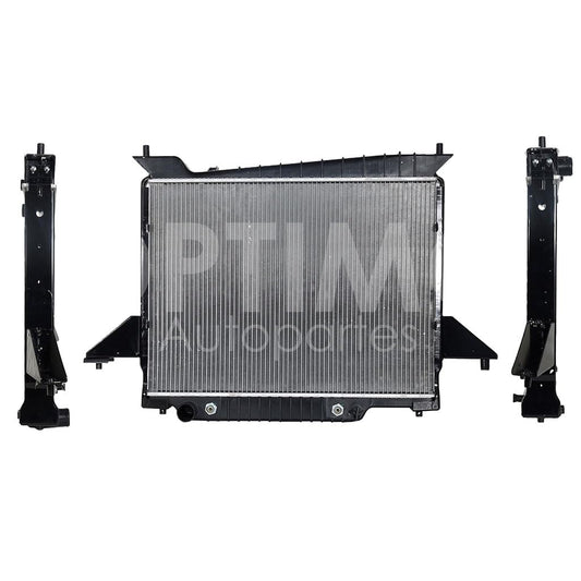 FORD EXPEDITION 4.6L/5.4L 2003 2004 2005 2006 RADIADOR AGUA C/S AIRE AUT 710*520*44MM (NAVIGATOR) T/SOLDADO