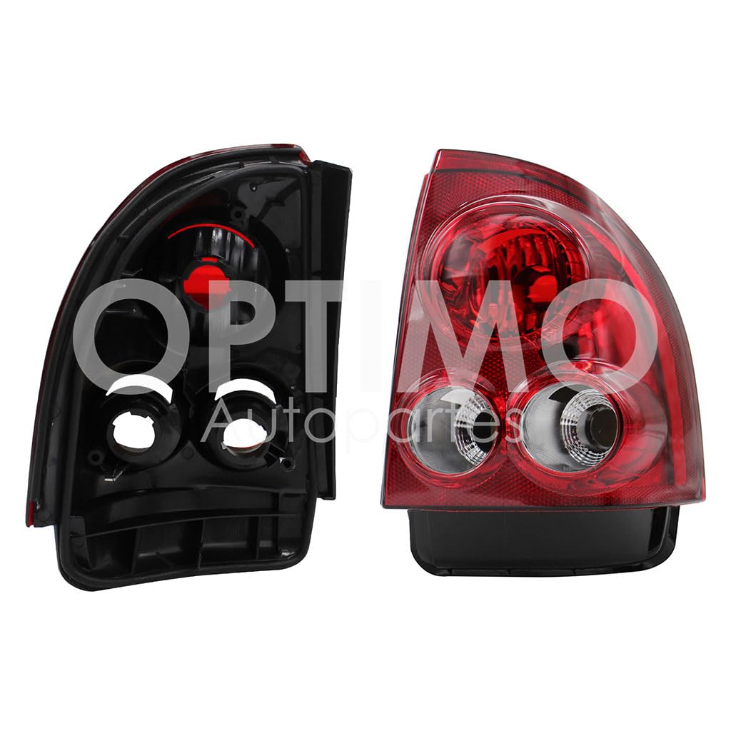 2004 - 2008  CHEVROLET CHEVY C-2 4PTAS CALAVERA DER S/ARNES (MONZA) (ROJO/BLANCO/BLANCO)