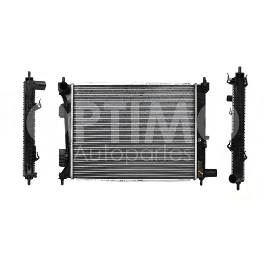 HYUNDAI GRAND I-10 1.2L 2015 2016 2017 2018 2019 2020 RADIADOR AGUA S/AIRE STD 520*390*16MM (ATTITUDE 1.6L 12-14/KIA RIO 1.6L 16-17) T/SOLDADO