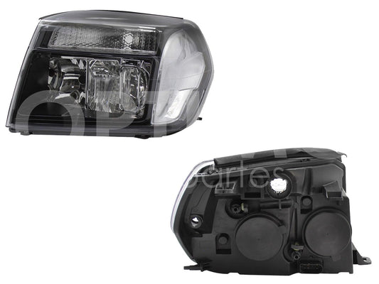 2010 - 2012  FORD RANGER FARO IZQ FONDO NEGRO