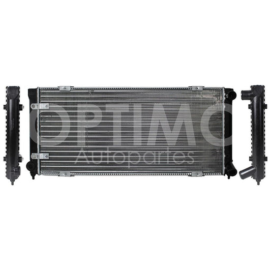 VOLKSWAGEN JETTA/GOLF A2 1.8L 1987 1988 1989 1990 1991 1992 RADIADOR AGUA C/AIRE STD 690*320*32MM S/TUBO RETORNO T/MECANICO