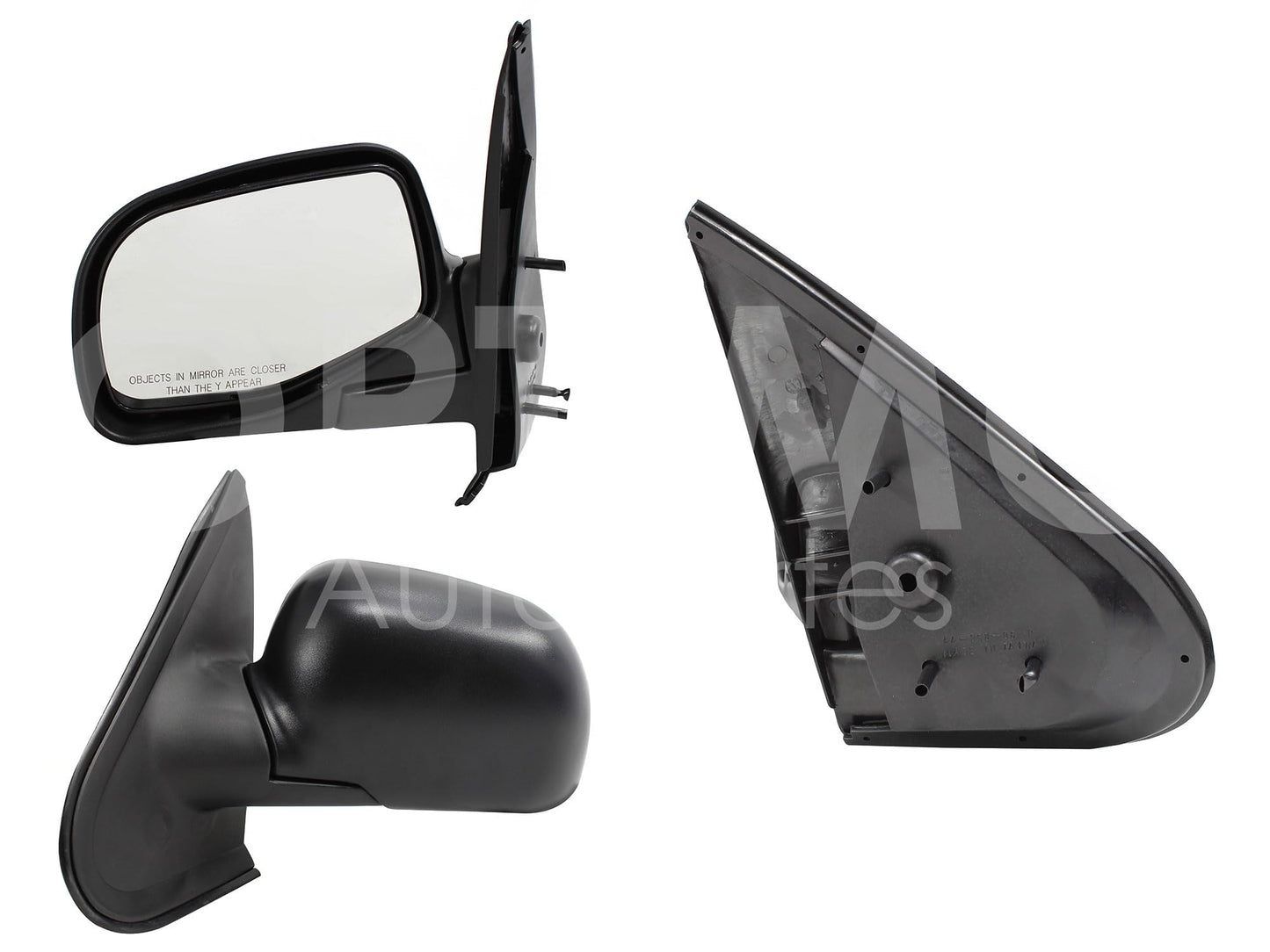 FORD EXPLORER 1995 1996 1997 1998 1999 2000 2001 ESPEJO IZQ MANUAL NEGRO POROSO