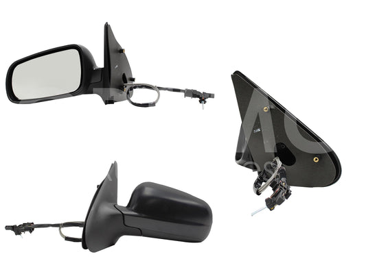 SEAT IBIZA 1999 2000 2001 2002 ESPEJO IZQ MANUAL NEGRO POROSO C/CONT CONCHA GRANDE (CORDOBA 99-02/DERBY 99-09)