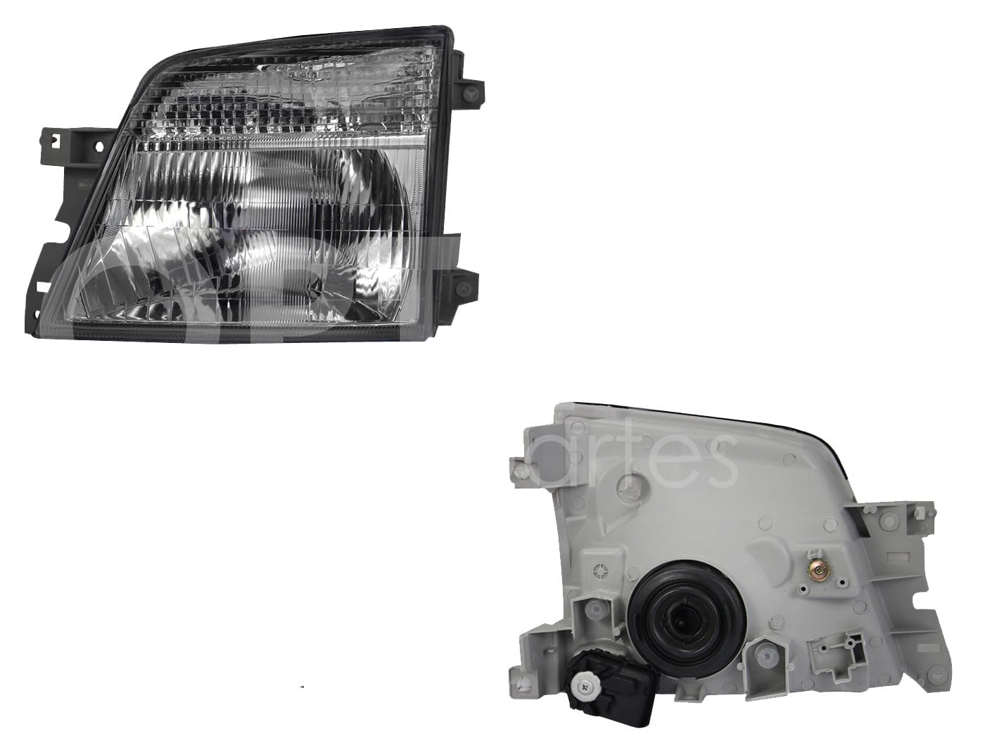 Faro Izquierdo Compatible con URVAN 2002 2003 2004 2005 2006 F/CROMADO RAYADO