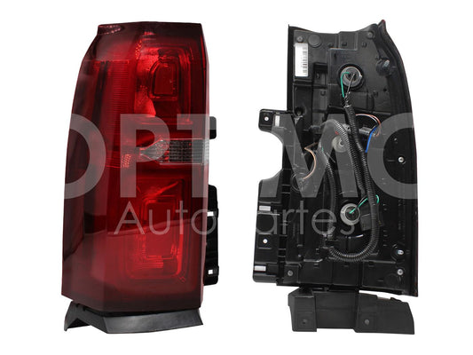 Calavera Izquierda Compatible con SUBURBAN 2015 2016 2017 2018 2019 2020 C/ARNES (TAHOE 15-17) (ROJO/BLANCO/ROJO)