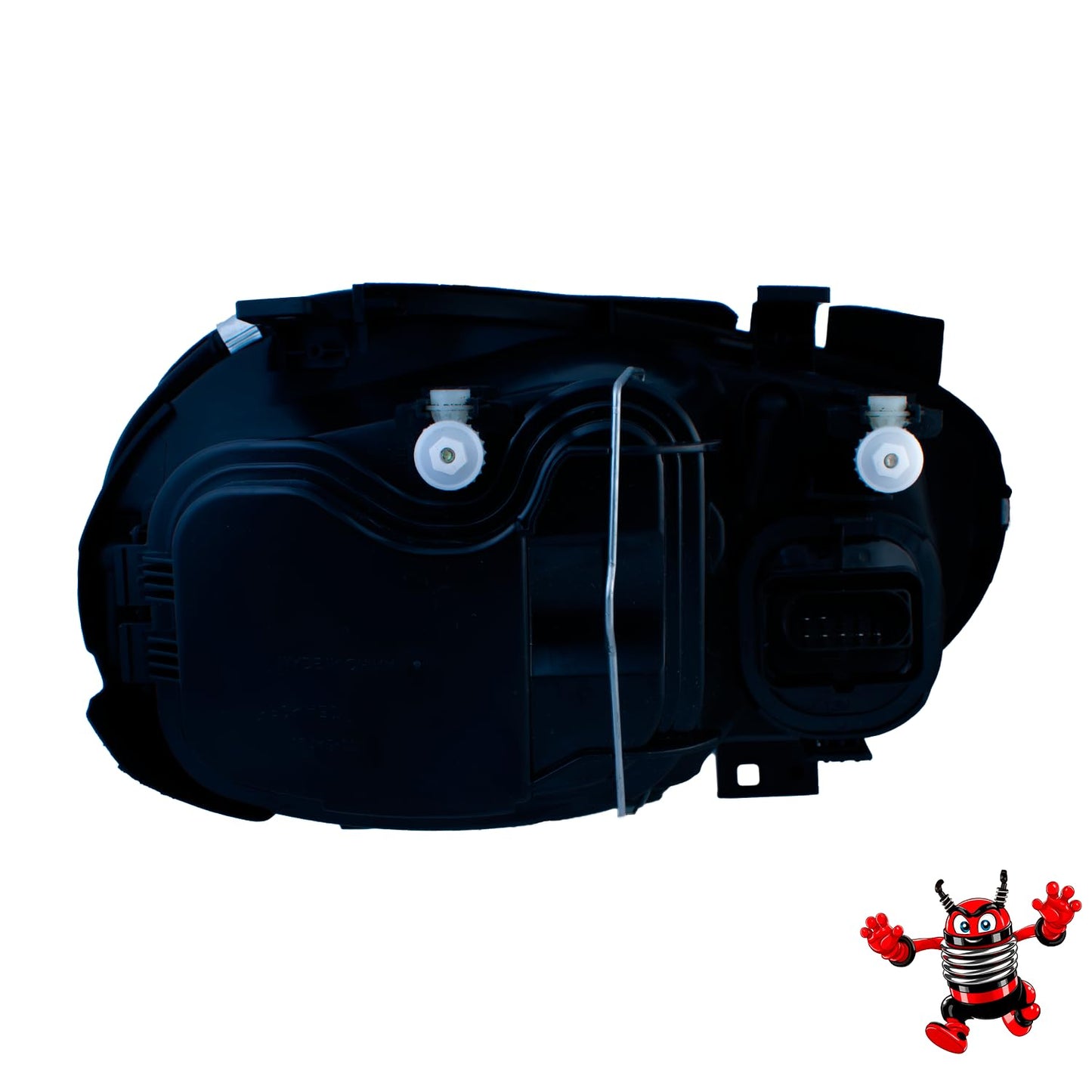 Faro Delantero Izquierdo VW Golf A41999 2000 2001 2002 2003 2004 2005 2006 2007 | Con Lupa | Con Foco |  Fondo Cromado | Vidrio Liso |