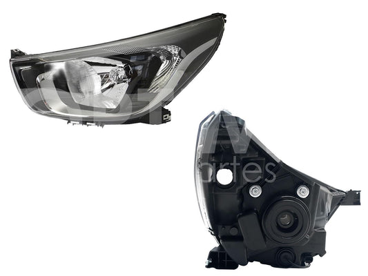 Faro Izquierdo Compatible con BEAT 2018 2019 2020 2021 F/CROMADO (SEDAN/H-BACK)