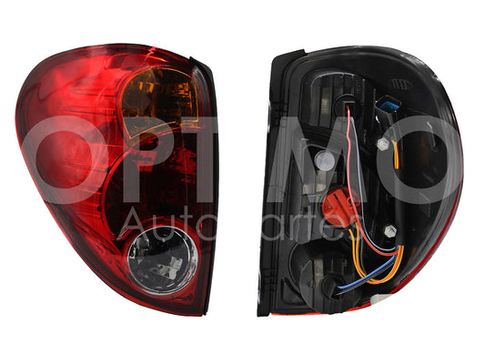 2008 - 2015  MITSUBISHI L200 CALAVERA IZQ C/ARNES (ROJO/AMBAR/BLANCO)