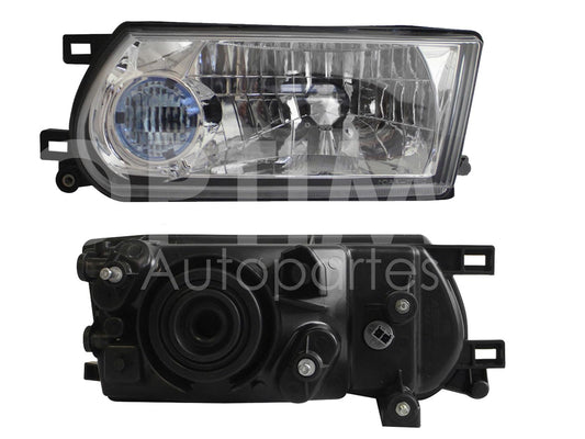 Faro Izquierdo Compatible con TS-III 2005 2006 2007 2008 2009 2010 2011 2012 2013 2014 2015 2016 2017 F/CROMADO C/OJO AZUL