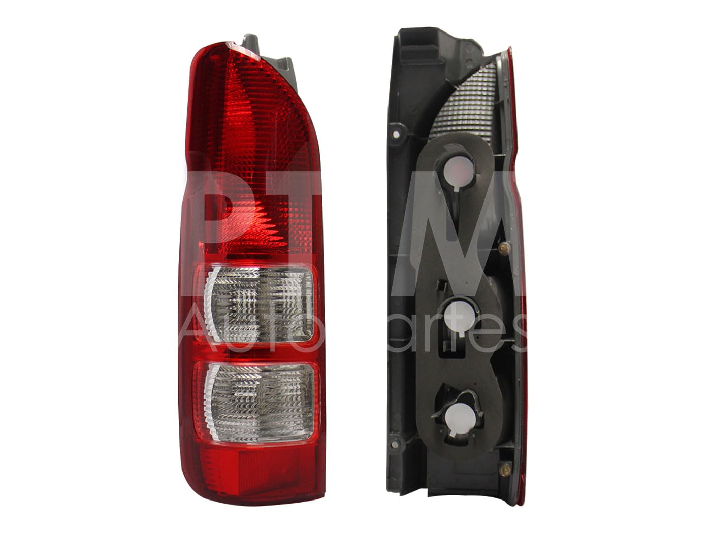 2005 - 2013  TOYOTA HIACE CALAVERA IZQ S/ARNES (ROJO/BLANCO/BLANCO)