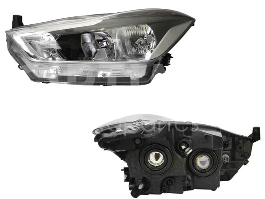 2017 - 2020  NISSAN KICKS FARO IZQ F/CROMADO S/DRL