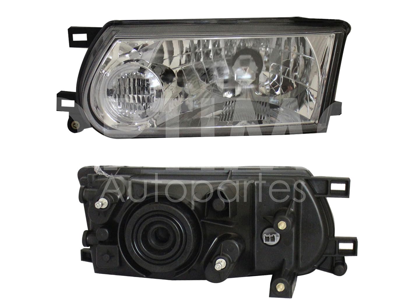 Faro Izquierdo Compatible con TS-III 2001 2002 2003 2004 F/CROMADO C/OJO BLANCO