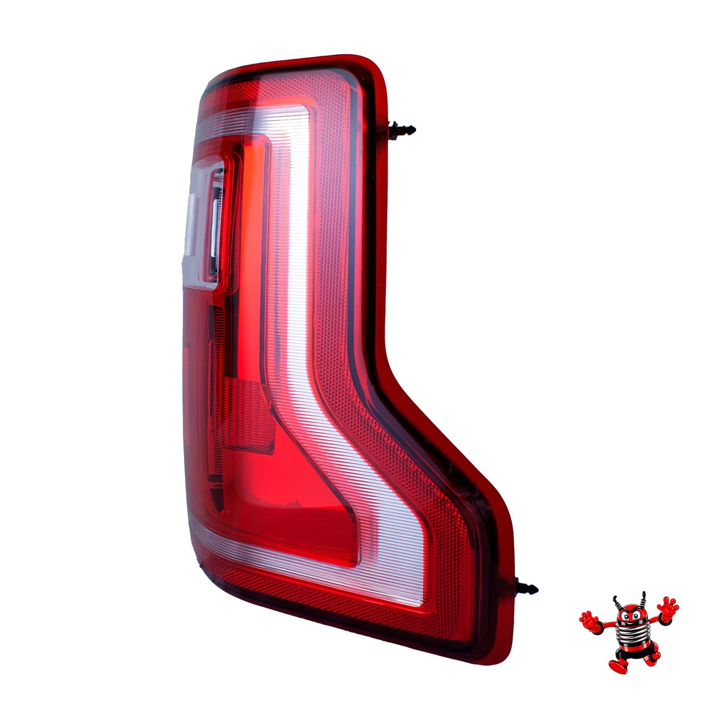 Calavera Izquierda Compatible con F-150 2015-2017 S/ARNES (BLANCO/ROJO/BLANCO)