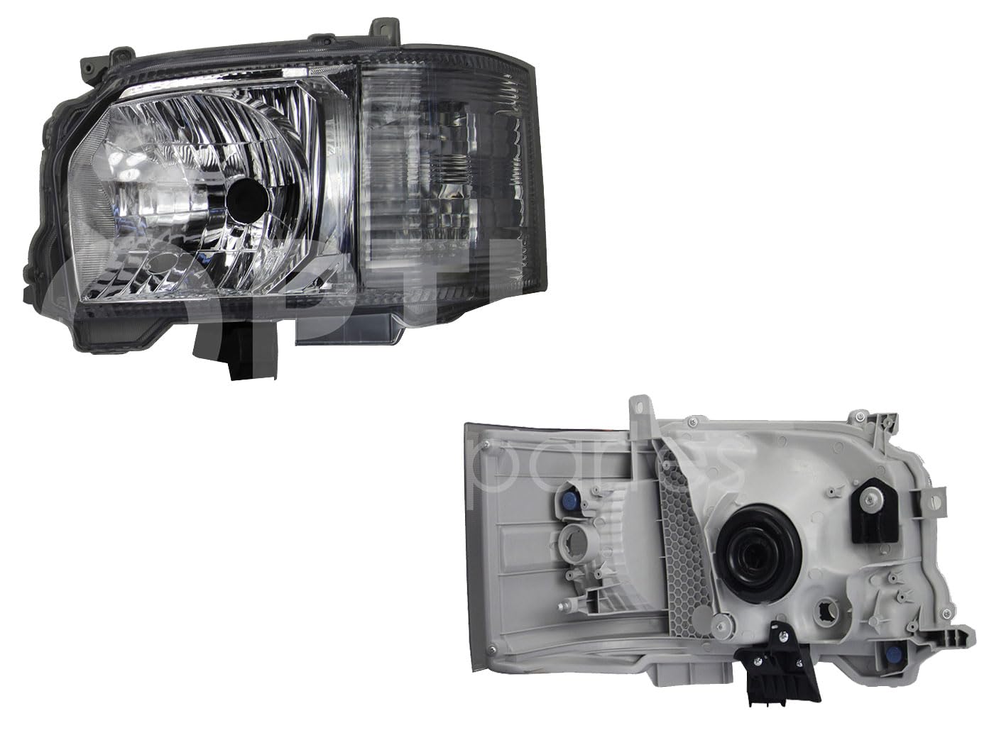 Faro Izquierdo Compatible con HIACE 2014 2015 2016 2017 2018 2019 F/CROMADO