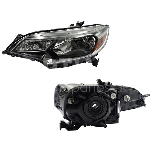 HONDA FIT 2018 2019 2020 FARO IZQ F/NEGRO C/MICA AMBAR