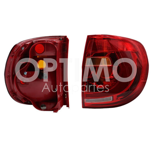 VOLKSWAGEN CROSSFOX 2010 2011 2012 2013 2014 2015 CALAVERA DER S/ARNES CLARA (ROJO/BLANCO/AMBAR)