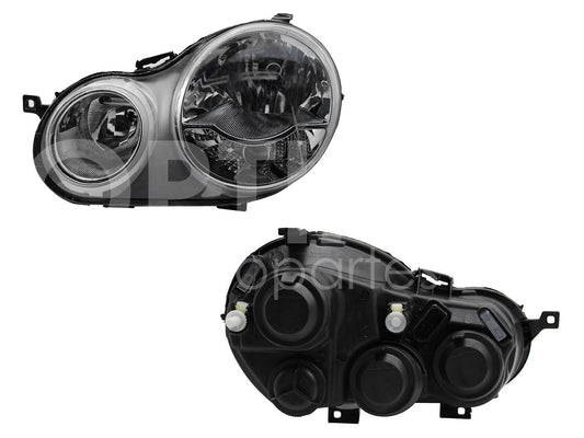 Faro Izquierdo Compatible con POLO 2003 2004 2005 2006 2007 F/CROMADO