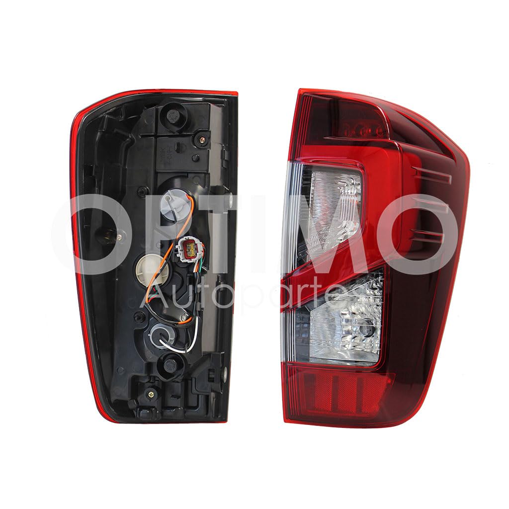 Calavera Derecha Compatible con NP300 FRONTIER 2021 2022 2023 2024 C/ARNES C/LED C/DRL (PLATINUM/PRO-4X) 4WD (ROJO/BLANCO/BLANCO)