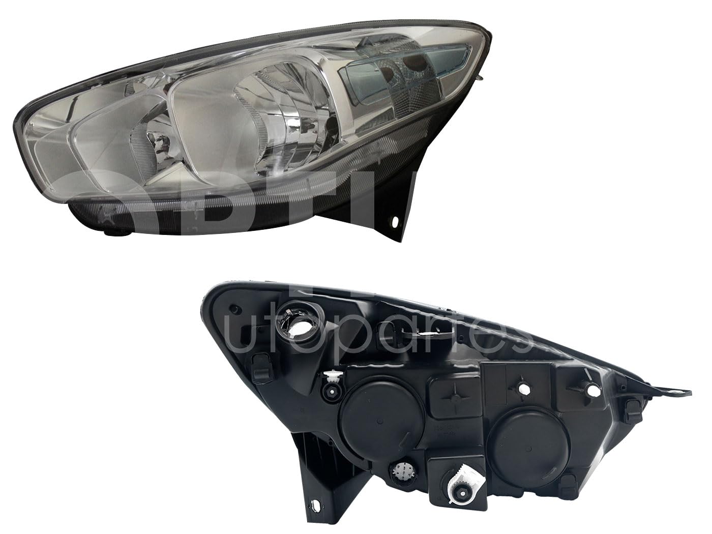 Faro Izquierdo Compatible con VISION 2015 2016 2017 2018 2019 F/CROMADO