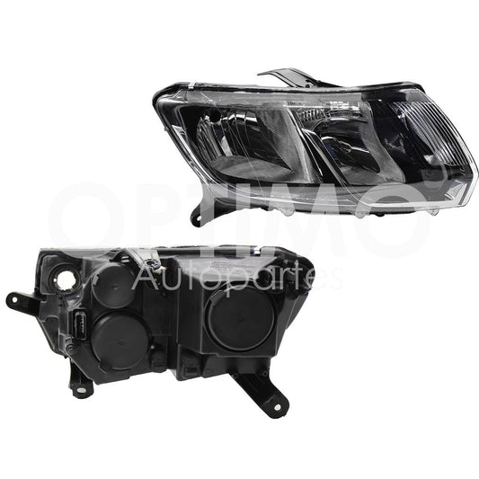 Faro Derecho Compatible con LOGAN 2015 2016 2017 2018 2019 F/CROMADO (5PINES) (SANDERO-STEPWAY 16-19)