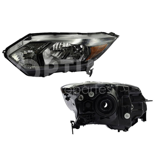 Faro Izquierdo Compatible con HR-V 2016 2017 2018 F/NEGRO C/MICA AMBAR
